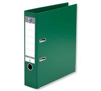 OXFORD Classeur à Levier Smart Pro+ A4XL Dos 80mm 2 Anneaux Couverture Polypro Rembordée Vert