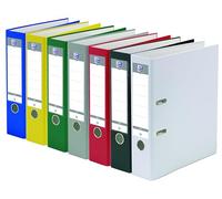 OXFORD Classeur à Levier Smart Pro+ A4XL Dos 80mm 2 Anneaux en D Couverture Polypro Rembordée de Papier Coloris Assortis