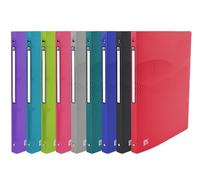 Oxford Classeur Osmose A4 – Dos 20 mm, 4 anneaux ronds, couverture polypro, coloris assortis