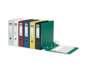 Oxford Classeur rado plast, largeur de dos: 80 mm, A4, blanc