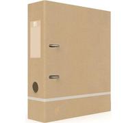 Oxford - Classeurs A4 80 mm carton naturel/blanc | 10 pièces