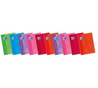 Oxford Classic 100100202 - Pack de 10 cahiers grapadas à couverture souple Format A4