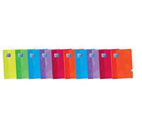 Oxford Classic 100105710 - Pack de 10 cahiers grapadas avec couverture souple Format A5 +