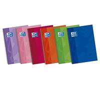 Oxford Classic 400043992 - Pack de 5 Cahiers à spirales avec couvercle en plastique, Fº