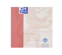 OXFORD Collegeblock Recycling, A4,+ 80 feuilles, quadrillé