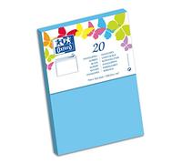Oxford Correspondance Lot de 10 Enveloppes Format classique Bleu Lagon