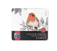 Oxford Crayons de couleur Beaux-Arts spécifique dessin Set de 24 pour adultes, artistes professionnels et coloristes