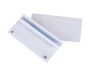 Oxford enveloppes 80g dl 110 x 220 mm avec bandes sans fenêtre bte 500 100103175 G