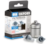 Oxford Bouchons d'oreilles FilterBuds Regular - Hypoallergéniques réutilisables blanc taille unique