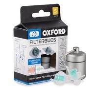 Oxford FilterBuds Bouchons d'oreilles hypoallergéniques réutilisables pour moto Taille S