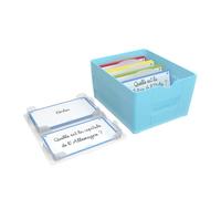 Oxford Flashbox pour ranger, réviser et scanner fiches Bristol flashcards 2.0 (7,5 x 12,5 cm