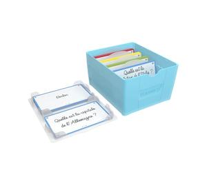 Oxford Flashbox pour ranger, réviser et scanner fiches Bristol flashcards 2.0 (7,5 x 12,5 cm