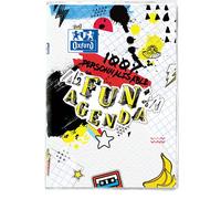 OXFORD FUN'AGENDA Agenda Scolaire Sept 2021 - Sept 2022 Format 12x18cm Journalier 352 Pages Couverture Personnalisable Décor B
