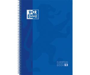 Oxford Hamelin Cahier A4 Quadrillé 5x5 Couverture Extra Rigide 80 Feuilles
