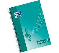 Oxford Hamelin Cahier De Musique Couverture Souple 20 Feuilles 15 Portées