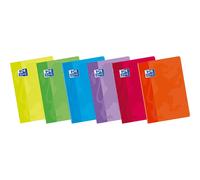 Oxford Hamelin Cahiers Agrafés A4 Quadrillage 5x5 Couverture Souple Carton 48 Feuilles Paquet Assorti 10 Unités