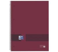Oxford Hamelin Carnet A4 Avec Grille 5x5 Couverture Extra Rigide 80 Feuilles Oxford & You 1 Bande De Couleur