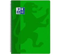 Oxford Hamelin Carnet classique à grille F 4x4 80 feuilles Vert Vert Taille unique