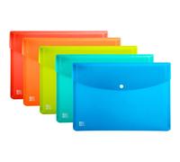 Oxford Hamelin Chemise Pour Porte-documents Avec Broche A4 Emballage Rigide En Plastique Translucide A4 De 5 Unités
