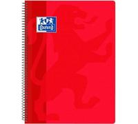 Oxford Hamelin Classic Notebook with F-raster 4x4 X 4 80 leaf Red One Size