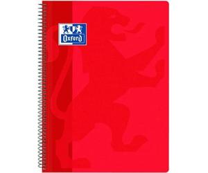 Oxford Hamelin Classic Notebook with F-raster 4x4 X 4 80 leaf Red One Size
