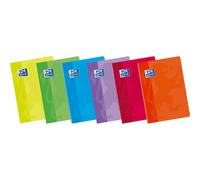 Oxford Hamelin Paquet De Cahiers Agrafés A5+ Grille 5x5 Couverture Souple En Carton 48 Feuilles Assorti 10 Unités
