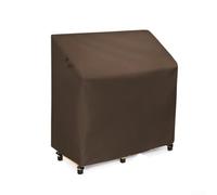 Oxford Housse de table robuste pour plantes 45 x 20 x 48 cm Noir (café) | Tissu Oxford 210D pour revêtement nano imperméable, coutures scellées, protège contre la pluie et la saleté