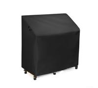 Oxford Housse de table robuste pour plantes Noir 45 x 20 x 48 cm | Tissu Oxford 210D pour revêtement nano imperméable, coutures scellées, protège contre la pluie et la saleté