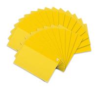 Oxford Housse pour ordinateur portable A3, jaune, paquet de 25