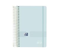 Oxford Live & Go Agenda 2026/2027, un jour par page, couverture en plastique, 12 x 18 cm, espagnol, couleur glace menthe