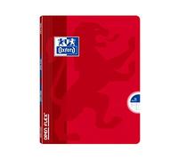 Oxford Lot 60 Cahiers OpenFlex 17 x 22 cm Grands Carreaux Seyès 96 Pages Agrafées Couverture Polypro Coloris Assortis