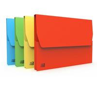 Oxford Lot de 10 Chemises à Poche Carte Kraft 24x32cm Couleurs Assorties