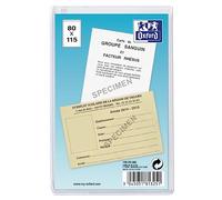 OXFORD Lot de 10 Etuis Multi-Usages 8x11.5cm Couverture PVC Epaisseur 20/100ème Incolore