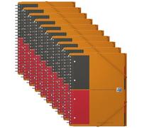 Oxford Lot De 10 Organiserbooks A4+ 160 Pages Ligné