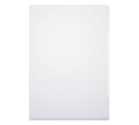 Oxford Lot de 100 pochettes transparentes A4 en PVC avec ouverture en haut et à droite