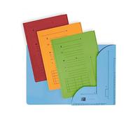 OXFORD Lot de 100 Sous-Dossiers Ultimate A4 Capacité 200 Feuilles Carte Kraft Epaisseur 240g Coloris Assortis Vifs