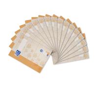 Oxford Lot de 15 cahiers A4 recyclés 16 feuilles lignées Style 3