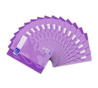 Oxford Lot de 15 cahiers d'école A4 Touch 16 feuilles linéature 26 quadrillé