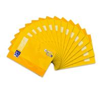 Oxford Lot de 15 cahiers d'école A4 Touch 16 feuilles linéature 26 quadrillé
