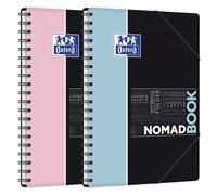 Oxford Lot De 2 Cahiers Etudiants Nomadbook Pastel B5 Seyes Coloris Aléatoires