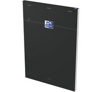 Oxford Lot de 24 Blocs-notes Smart A4 160 Pages 5x5 Agrafée Couverture Carte Souple Noir