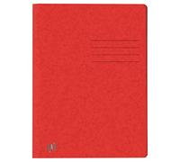 Oxford Lot de 25 chemises A4 en carton rouge