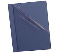 Oxford Lot de 25 protège-rapports avant transparents, bleu foncé, format lettre, 25 par boîte (55838EE)