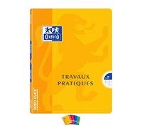 OXFORD Lot de 3 Cahiers TP OPENFLEX 17x22 cm 40 p Seyès 90g + 40 p unies 120g coloris aléatoire