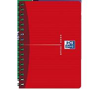 OXFORD Lot de 3 Carnets reliure intégrale 110 x 170 mm 180 pages Quad 5x5 90g Coloris aléatoire