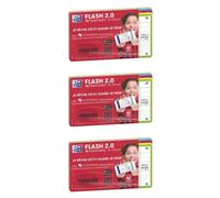 Oxford Lot De 5 Paquets De 32 Fiches Bristol Flashcards 2.0 Non Perforées 75x125 Mm A7 Ligné Coloris Assortis