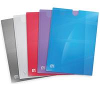 Oxford Chemises-étui Hawai Easygo A4 PP – Lot de 5 assorties