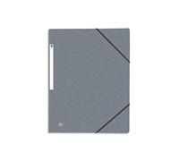 Elba chemise 3 rabats et élastique top file 24 x 32 cm grise elba modling 100200910 G