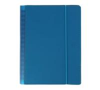 Oxford MyFab, Agenda 2026 vue hebdomadaire, A5, incluant un étui avec couverture extra dure et un rechange à spirale, espagnol, couleur bleu