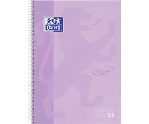 Oxford Notebook EUROPEANBOOK 1 Lavender Pastel A4+ 80 Feuilles 5 Pièces (2 Unités)